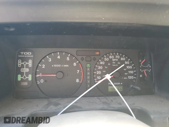 2000 Isuzu Trooper S with VIN JACDJ58X1Y7J18525, listed as a Copart auction lot 78718494 with 196,166 mi miles and Clean title. Bid and sale history available at DreamBid. Image 9.