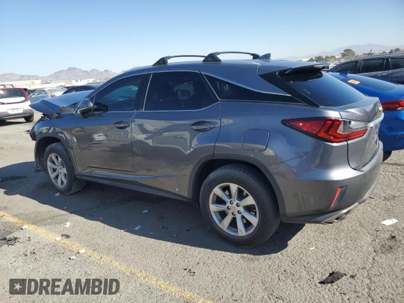 2016 Lexus RX 350 with VIN 2T2BZMCA8GC028697, listed as a Copart auction lot 42185345 with 231,734 mi miles and Salvage Title. Bid and sale history available at DreamBid. Image 2.