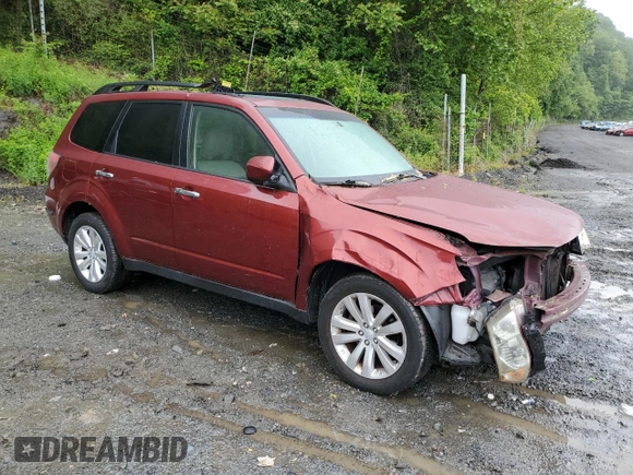 2013 Subaru Forester X Premium with VIN JF2SHADC1DH414778, listed as a Copart auction lot 57718265 with 139,387 mi miles and Salvage title. Bid and sale history available at DreamBid. Image 4.