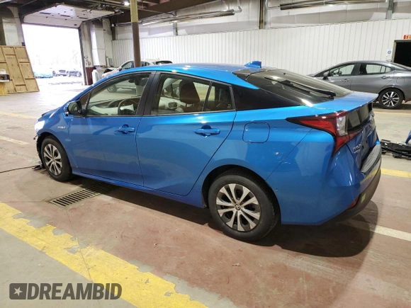 2022 Toyota Prius LE с VIN JTDL9MFU4N3041645, выставлен на аукционе Copart как лот 52727145 с пробегом 72 257 миль миль и Списание • Salvage title. История ставок и продаж доступна на DreamBid. Изображение 2.