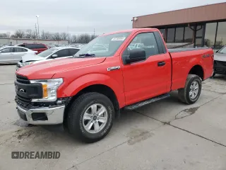 2018 Ford F-150 XL with VIN 1FTMF1EB5JFC94669, listed as a Copart auction lot 82280994 with 16,133 mi miles and Salvage Title. Bid and sale history available at carsss.com. Image 1.
