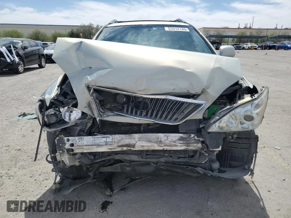 2007 Lexus RX 350 with VIN 2T2GK31U47C021232, listed as a Copart auction lot 53312145 with 190,998 mi miles and Salvage Title. Bid and sale history available at carsss.com. Image 5.