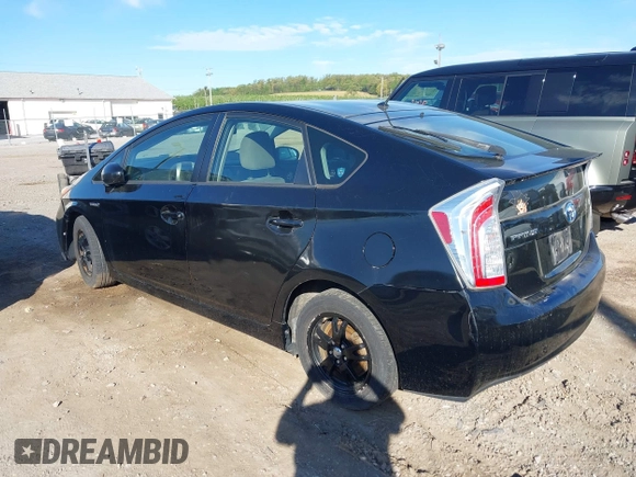 2013 Toyota Prius One with VIN JTDKN3DU7D1648430, listed as a IAAI auction lot 42036359 with 258,754 mi miles and . Bid and sale history available at DreamBid. Image 3.