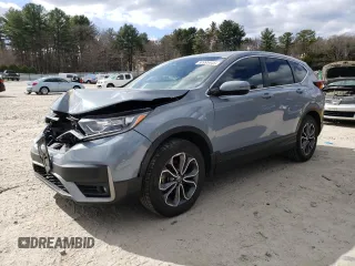 2021 Honda CR-V EX with VIN 2HKRW2H59MH607556, listed as a Copart auction lot 50995445 with 125,864 mi miles and Salvage title. Bid and sale history available at DreamBid. Image 1.