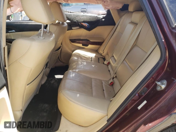 2012 Honda Crosstour EX-L with VIN 5J6TF2H59CL008344, listed as a Copart auction lot 55391184 with 202,052 mi miles and Salvage Title. Bid and sale history available at carsss.com. Image 10.