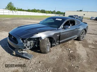 2015 Ford Mustang GT z VIN 1FA6P8CF8F5412754, wystawiony jako Copart lot #56534385 z przebiegiem 106 790 mil mil oraz Szkoda całkowita • Salvage title. Historia ofert i sprzedaży dostępna na DreamBid. Obrazek 1.