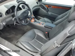 2006 Mercedes-Benz SL 500 with VIN WDBSK75F66F108619, listed as a Copart auction lot 55558014 with 81,686 mi miles and Clean title. Bid and sale history available at DreamBid. Image 8.