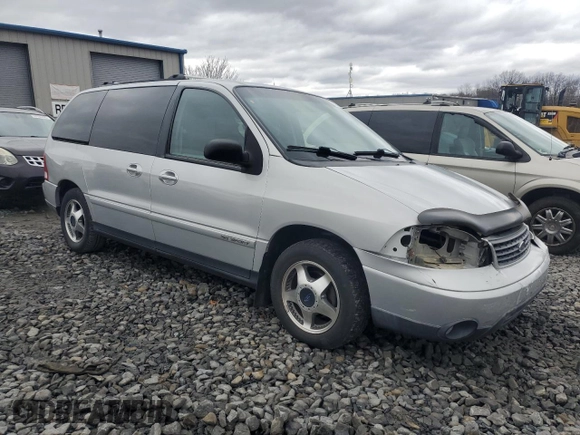2001 Ford Windstar Sport Standard z VIN 2FMZA57441BB93808, wystawiony jako Copart lot #53501005 z przebiegiem 122 396 mil mil oraz Szkody całkowita. Historia ofert i sprzedaży dostępna na DreamBid. Obrazek 4.