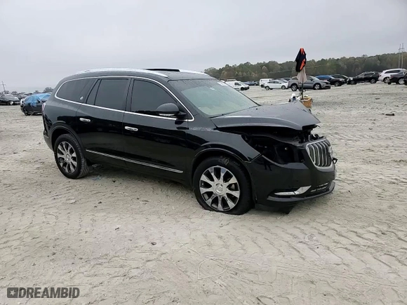 2017 Buick Enclave Leather with VIN 5GAKRBKDXHJ100527, listed as a Copart auction lot 79457454 with 99,516 mi miles and Salvage Title. Bid and sale history available at carsss.com. Image 11.