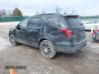 2019 Ford Explorer Sport with VIN 1FM5K8GTXKGA04769, listed as a IAAI auction lot 41651177 with 82,801 mi miles and . Bid and sale history available at DreamBid. Image 3.