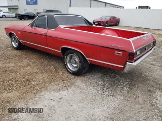 1969 Chevrolet El Camino z VIN 136809K399396, wystawiony jako Copart lot #47485145 z przebiegiem 46 439 mil mil oraz Czysty tytuł • Clean title. Historia ofert i sprzedaży dostępna na DreamBid. Obrazek 2.