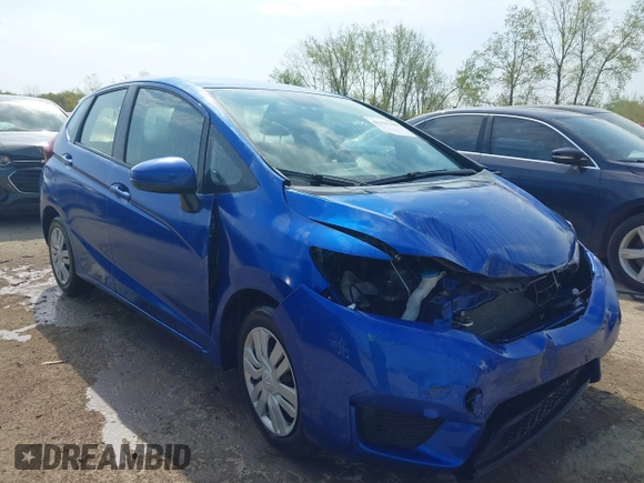 2016 Honda Fit LX with VIN JHMGK5H55GS010607, listed as a IAAI auction lot 42151316 with 39,944 mi miles. Bid and sale history available at carsss.com. Image 1.