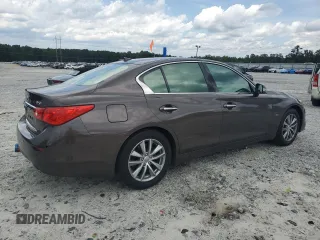 2017 Infiniti Q50 Premium z VIN JN1EV7AP7HM735755, wystawiony jako Copart lot #60472625 z przebiegiem 90 016 mil mil oraz Czysty tytuł • Clean title. Historia ofert i sprzedaży dostępna na DreamBid. Obrazek 3.