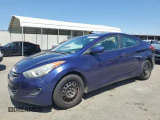 2013 Hyundai Elantra GLS z VIN 5NPDH4AE9DH181071, wystawiony jako Copart lot #61257395 z przebiegiem 175 724 mil mil oraz Czysty tytuł • Clean title. Historia ofert i sprzedaży dostępna na DreamBid. Obrazek 1.