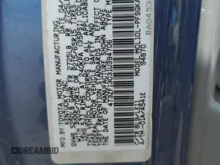 2001 Toyota Sienna LE с VIN 4T3ZF13C31U394706, выставлен на аукционе Copart как лот 53117085 с пробегом 442 397 миль миль и Списание • Salvage title. История ставок и продаж доступна на DreamBid. Изображение 13.