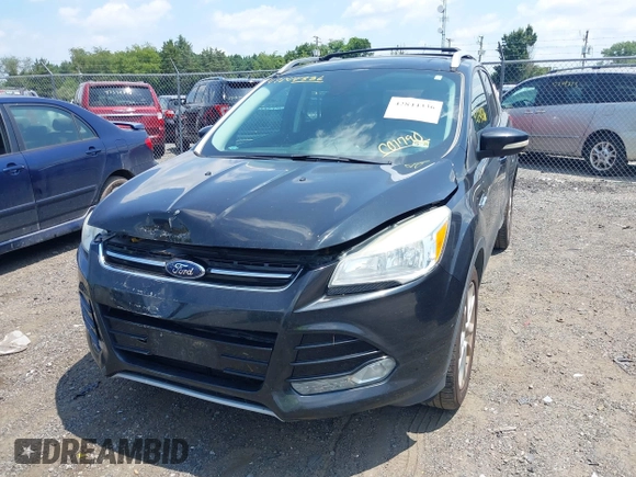 2015 Ford Escape Titanium with VIN 1FMCU9J96FUC01790, listed as a IAAI auction lot 42844336 with 133,005 mi miles and . Bid and sale history available at DreamBid. Image 6.