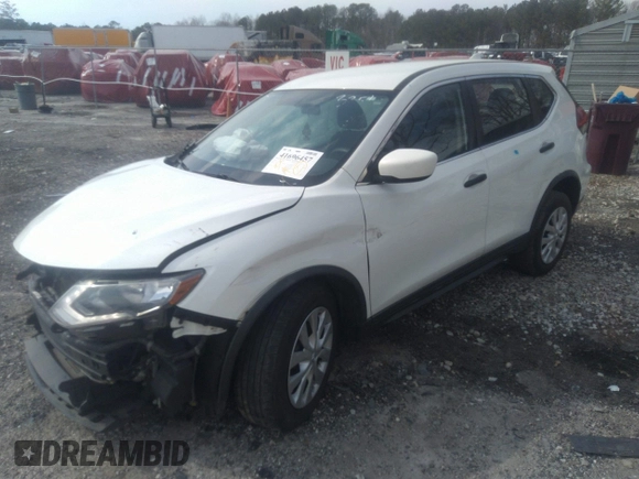 2017 Nissan Rogue S with VIN KNMAT2MT4HP543351, listed as a IAAI auction lot 41696457 with 151,010 mi miles and . Bid and sale history available at DreamBid. Image 16.