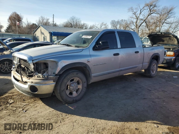 2006 Dodge Ram 2500 SLT with VIN 3D7KR29C06G177441, listed as a Copart auction lot 84966224 with 272,994 mi miles and Salvage Title. Bid and sale history available at carsss.com. Image 1.