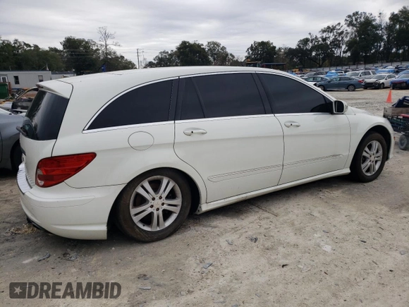 2008 Mercedes-Benz R 3.5L with VIN 4JGCB56EX8A076494, listed as a Copart auction lot 41799555 with 203,295 mi miles and Clean title. Bid and sale history available at DreamBid. Image 3.