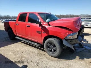 2021 Ram 1500 Classic Tradesman with VIN 3C6RR7KT7MG670456, listed as a Copart auction lot 48708075 with 30,589 mi miles and Salvage Title. Bid and sale history available at carsss.com. Image 4.