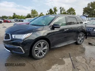 2020 Acura MDX w/Technology Pkg with VIN 5J8YD3H53LL004735, listed as a Copart auction lot 70218994 with 56,017 mi miles and Salvage Title. Bid and sale history available at carsss.com. Image 1.