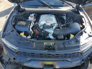 2023 Dodge Durango SRT Hellcat Premium z VIN 1C4SDJH93PC584831, wystawiony jako Copart lot #68612584 z przebiegiem 7 379 mil mil oraz Szkoda całkowita • Salvage title. Historia ofert i sprzedaży dostępna na DreamBid. Obrazek 14.