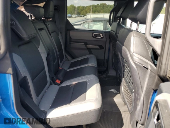 2024 Ford Bronco with VIN 1FMDE1BH6RLA31465, listed as a Copart auction lot 74325424 with 15,627 mi miles and Salvage title. Bid and sale history available at DreamBid. Image 11.