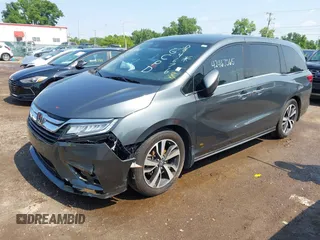 2019 Honda Odyssey Elite с VIN 5FNRL6H97KB094676, выставлен на аукционе IAAI как лот 42467065 с пробегом 66 319 миль миль и . История ставок и продаж доступна на DreamBid. Изображение 17.