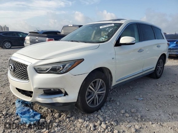 2017 Infiniti QX60 with VIN 5N1DL0MNXHC510523, listed as a Copart auction lot 54794295 with 163,737 mi miles and Clean Title. Bid and sale history available at DreamBid. Image 1.