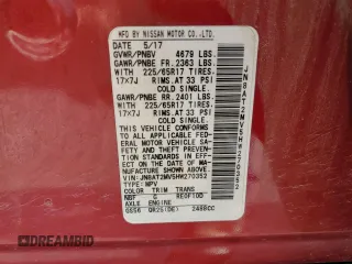 2017 Nissan Rogue S with VIN JN8AT2MV5HW270352, listed as a Copart auction lot 64701325 with 70,293 mi miles and Salvage title. Bid and sale history available at DreamBid. Image 13.