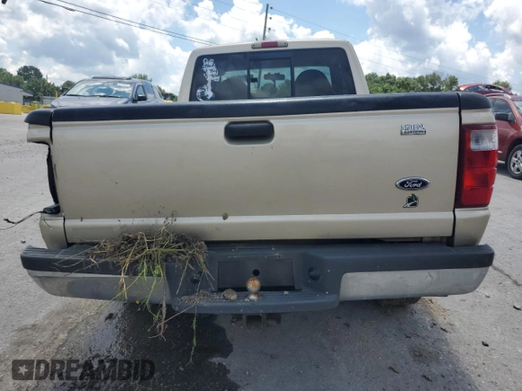 2002 Ford Ranger XL with VIN 1FTZR14V62PB37818, listed as a Copart auction lot 61508625 with 64,427 mi miles and Salvage title. Bid and sale history available at DreamBid. Image 6.