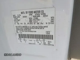 2006 Ford F-150 STX with VIN 1FTRX12W16NB02199, listed as a IAAI auction lot 41775093 with 222,556 mi miles. Bid and sale history available at carsss.com. Image 9.