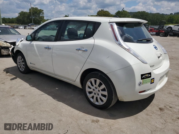 2017 Nissan LEAF SL with VIN 1N4BZ0CP5HC301693, listed as a Copart auction lot 64637913 with 46,815 mi miles. Bid and sale history available at carsss.com. Image 2.