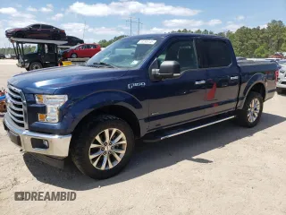 2017 Ford F-150 XL with VIN 1FTEW1EG2HKD66347, listed as a Copart auction lot 53295145 with 134,281 mi miles and Clean Title. Bid and sale history available at carsss.com. Image 1.