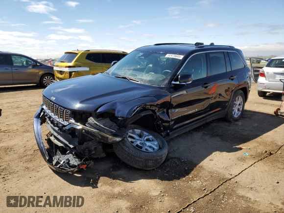 2023 Jeep Grand Cherokee Limited with VIN 1C4RJHBG5P8857410, listed as a Copart auction lot 52878685 with 51,004 mi miles and Clean title. Bid and sale history available at DreamBid. Image 1.