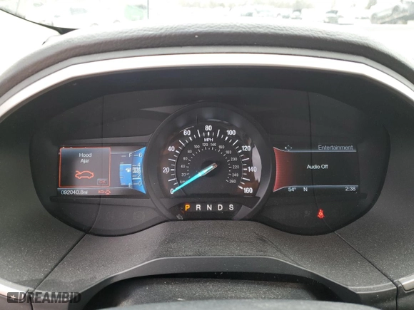 2016 Ford Edge SEL with VIN 2FMPK3J98GBB71719, listed as a Copart auction lot 46626945 with 92,040 mi miles and Salvage Title. Bid and sale history available at carsss.com. Image 9.