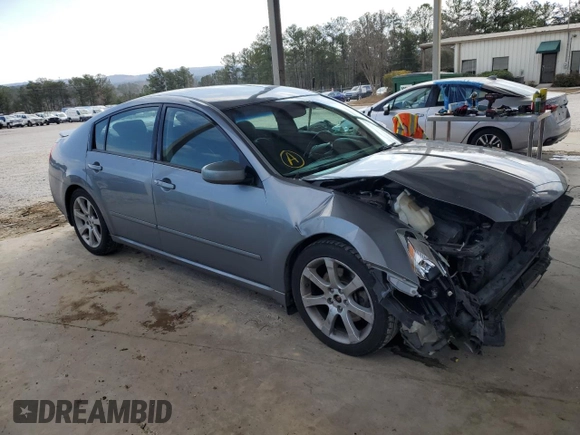 2008 Nissan Maxima 3.5 SE with VIN 1N4BA41E68C805184, listed as a Copart auction lot 47720285 with 197,289 mi miles and Salvage Title. Bid and sale history available at carsss.com. Image 4.