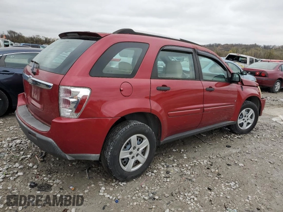 2006 Chevrolet Equinox LS with VIN 2CNDL13FX66197821, listed as a Copart auction lot 80267414 with 97,998 mi miles and Salvage Title. Bid and sale history available at carsss.com. Image 3.