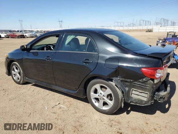2013 Toyota Corolla L with VIN 2T1BU4EE3DC115390, listed as a Copart auction lot 75140284 with 108,976 mi miles and Salvage Title. Bid and sale history available at carsss.com. Image 2.
