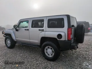 2008 Hummer H3 with VIN 5GTEN33E988187406, listed as a Copart auction lot 81127844 with 118,145 mi miles and Salvage Title. Bid and sale history available at DreamBid. Image 2.