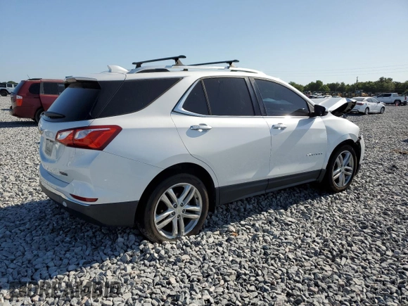 2018 Chevrolet Equinox Premier with VIN 2GNAXMEV7J6136122, listed as a Copart auction lot 54587755 with 67,930 mi miles and Salvage Title. Bid and sale history available at carsss.com. Image 3.