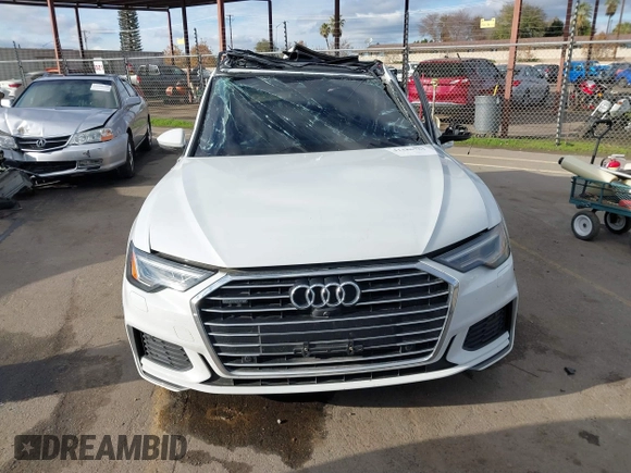 2019 Audi A6 Premium Plus with VIN WAUL2BF2XKN096508, listed as a IAAI auction lot 41186761 with 1 mi miles. Bid and sale history available at carsss.com. Image 13.