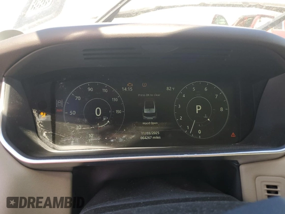 2017 Land Rover Range Rover Sport HSE with VIN SALWR2FVXHA157662, listed as a Copart auction lot 48779265 with 64,267 mi miles and Salvage title. Bid and sale history available at DreamBid. Image 9.
