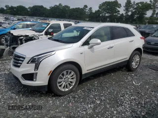 2018 Cadillac XT5 FWD with VIN 1GYKNARS1JZ222767, listed as a Copart auction lot 57989015 with 33,464 mi miles and Salvage title. Bid and sale history available at DreamBid. Image 1.