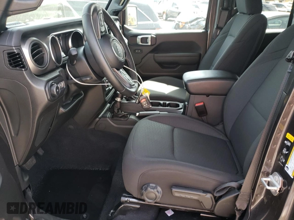 2022 Jeep Wrangler Unlimited Willys Sport with VIN 1C4HJXDM8NW276565, listed as a Copart auction lot 49680384 with Not provided miles and Salvage title. Bid and sale history available at DreamBid. Image 7.