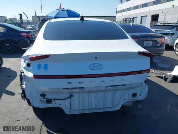 2020 Hyundai Sonata SE with VIN 5NPEG4JA5LH054840, listed as a IAAI auction lot 41728090 with 55,493 mi miles. Bid and sale history available at carsss.com. Image 16.