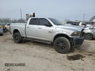 2011 Ram 2500 SLT with VIN 3D7UT2CL5BG593286, listed as a Copart auction lot 45127025 with 209,070 mi miles and Salvage Title. Bid and sale history available at carsss.com. Image 4.