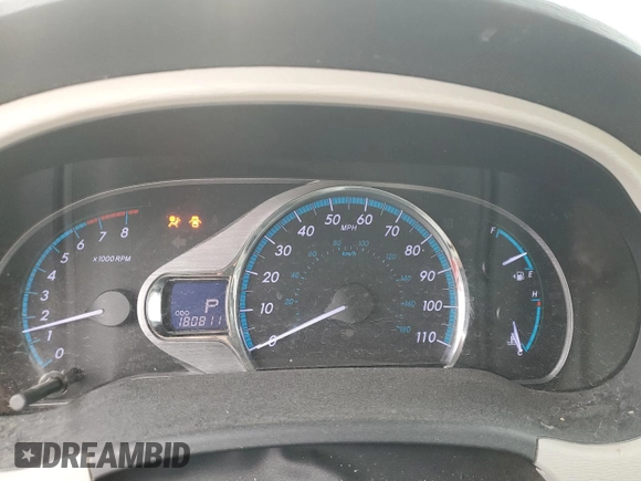 2012 Toyota Sienna XLE with VIN 5TDDK3DC7CS039221, listed as a Copart auction lot 64188804 with 180,811 mi miles and Salvage Title. Bid and sale history available at carsss.com. Image 9.