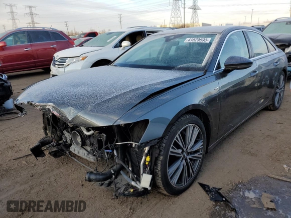 2019 Audi A6 Prestige with VIN WAUM2AF24KN097264, listed as a Copart auction lot 41529693 with 18,124 mi miles. Bid and sale history available at carsss.com. Image 1.
