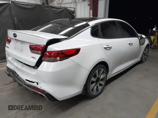 2016 Kia Optima SXL Turbo with VIN 5XXGV4L29GG075339, listed as a IAAI auction lot 42420459 with 122,294 mi miles and . Bid and sale history available at DreamBid. Image 4.